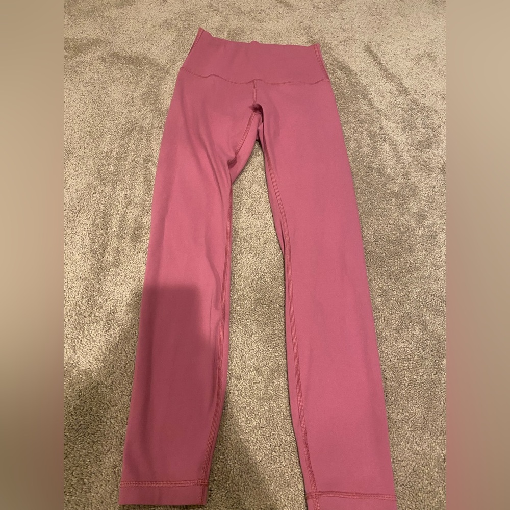 Pink lulu lemon leggings